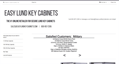 Desktop Screenshot of easylundkeycabinets.com