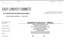 Tablet Screenshot of easylundkeycabinets.com